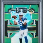 Anthony Richardson 2023 Panini Select Green Die-Cut Prizm RC #2/5 PSA 10 Gem Mint