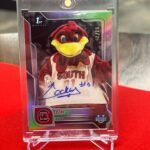 Cocky 2025 Bowman U Mascot Auto  /25 South Carolina