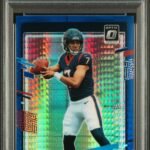C.J. Stroud 2023 Donruss Optic #244 Blue Hyper PSA 10 Gem Mint