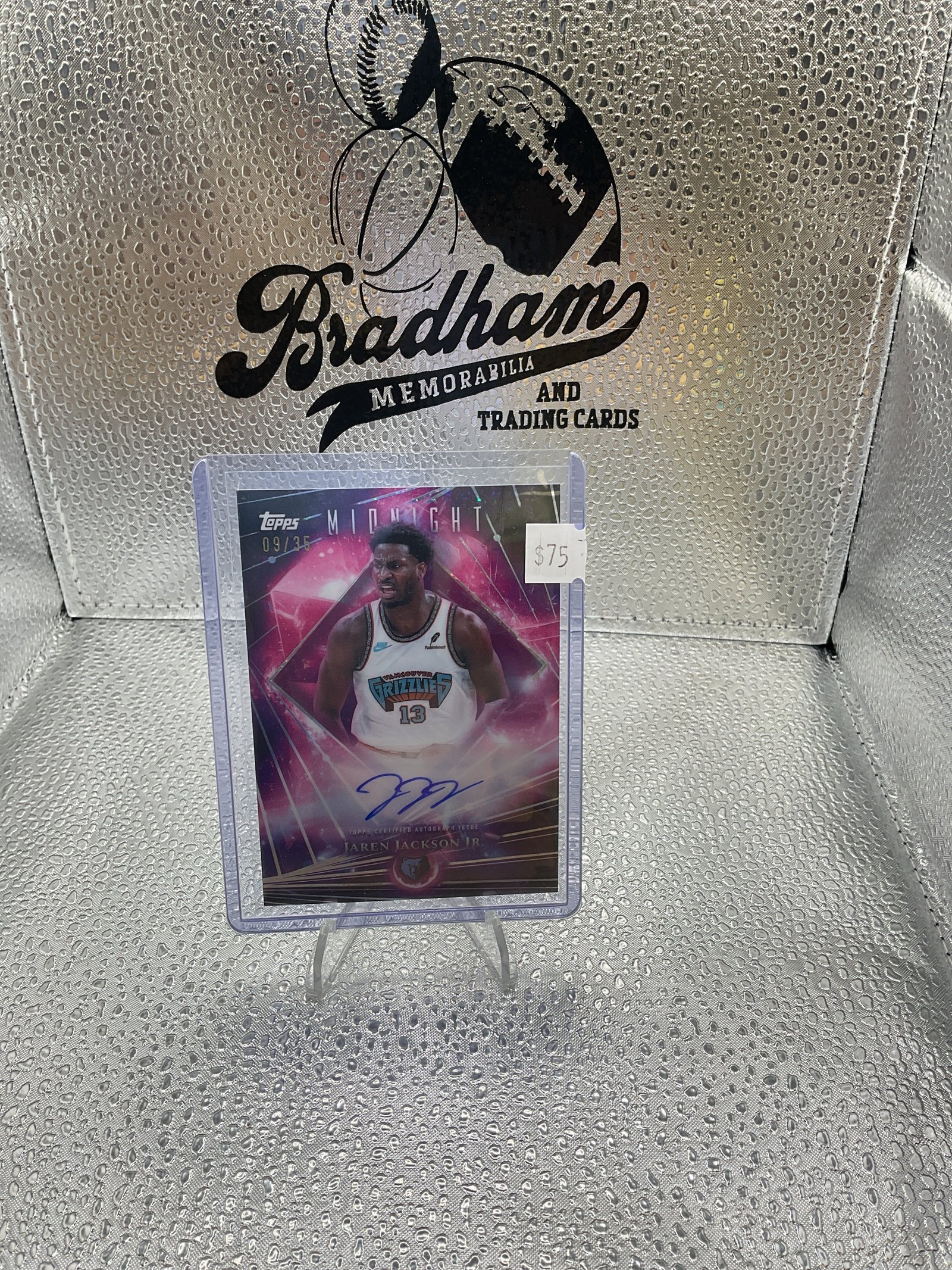 71A77750-F6B3-48C8-BC09-0EBB56510B4F Jaren Jackson Jr Auto /35 #DMA-JJ - Image 1