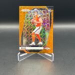 Bo Nix 2024 Panini Prizm #309 Orange Lazer Prizm