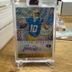 Justin Herbert 2020 Panini Illusions Rookie Signs Auto RC 20/25