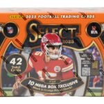 2025 Panini Select Football Mega Box (Black and Orange Shock)
