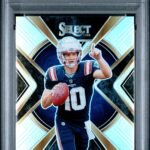 Drake Maye 2023 Panini Select XRC #503 PSA 9 Mint