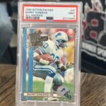 Barry Sanders 1990 ACTION PACKED ALL-MADDEN #47 HOF PSA 9
