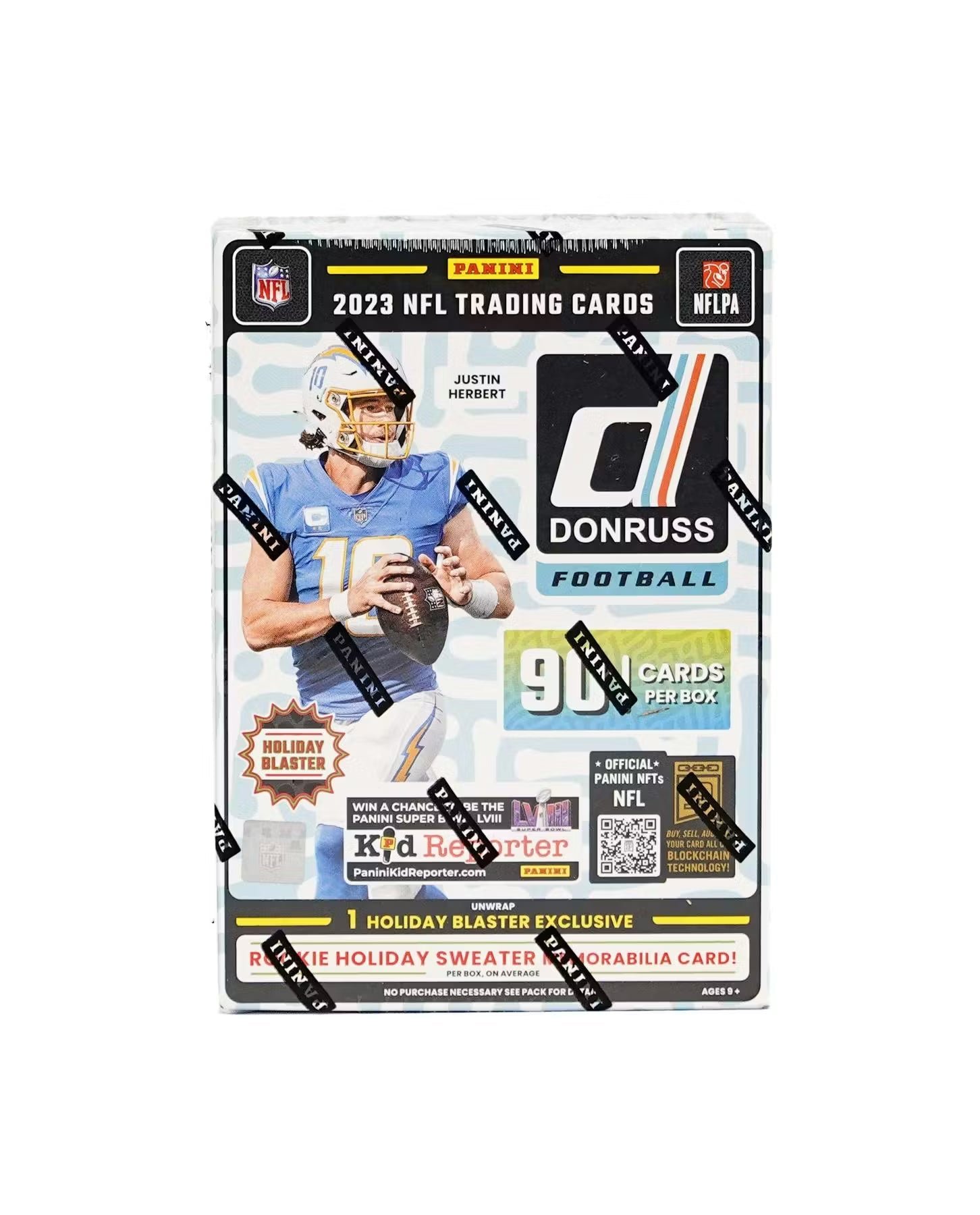 826378_001_121223 2023 Panini Donruss Football 6-Pack Holiday Blaster Box - Image 1