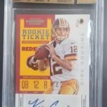 Kirk Cousins 2012 Panini Contenders #155 Auto BGS 9.5 Gem Mint 10 Auto