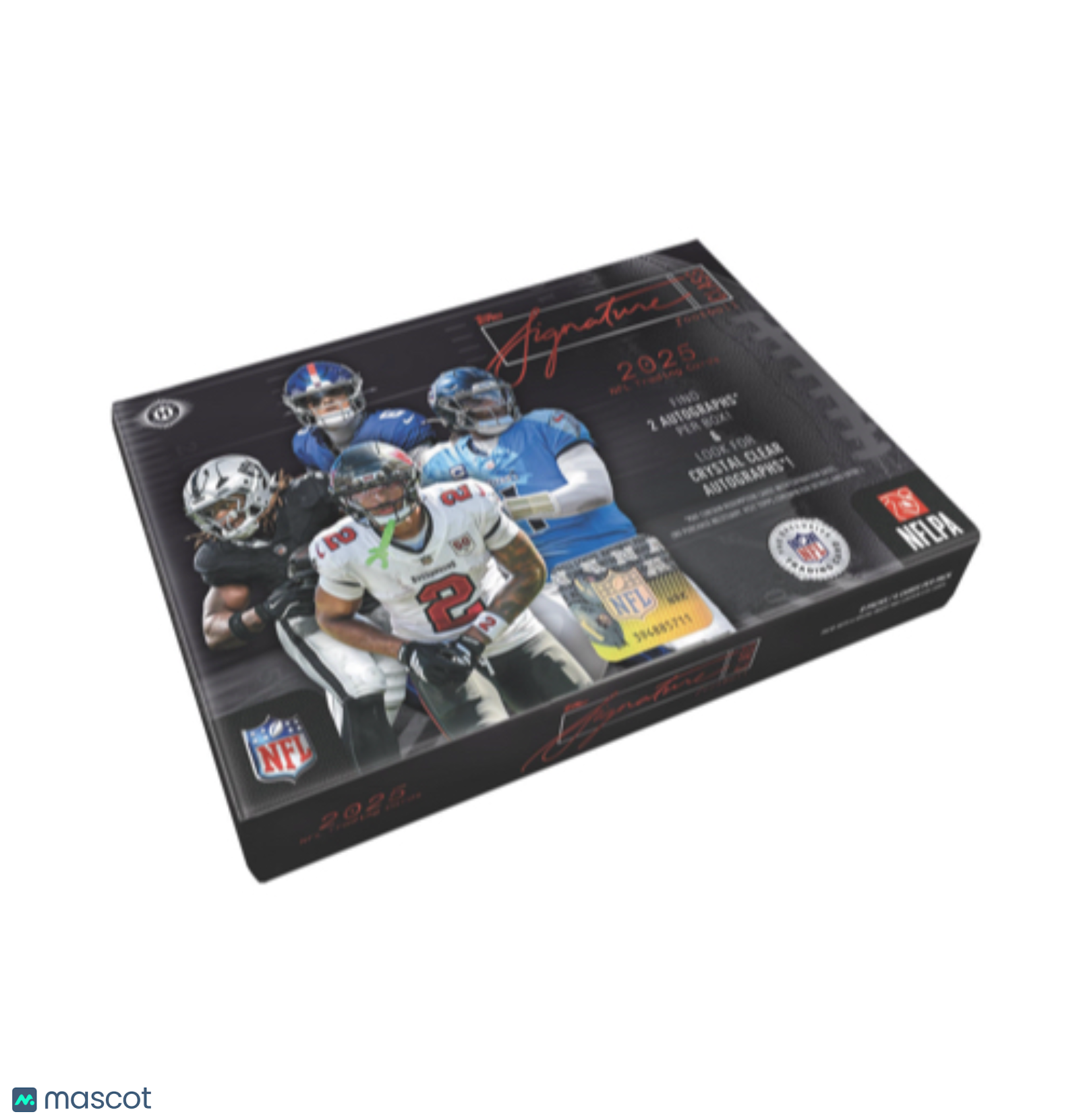 83a7439e-7294-49d6-9895-ca7baa67bbcb-watermark-raw-V2 2025 Topps Signature Class Football Hobby Box - Image 1