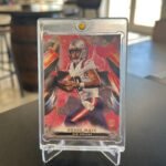 Drake Maye 2024 Topps Inception Red 40/75 Drake Maye #158 PSA 9 MINT Rookie RC