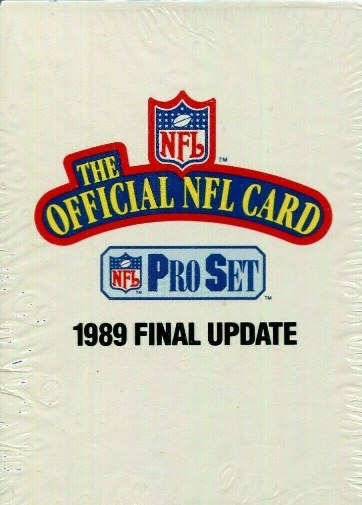89ProFinal 1989 Pro Set football Final Update Factory Sealed Set with Sterling Sharpe Rookie PLUS - Image 1