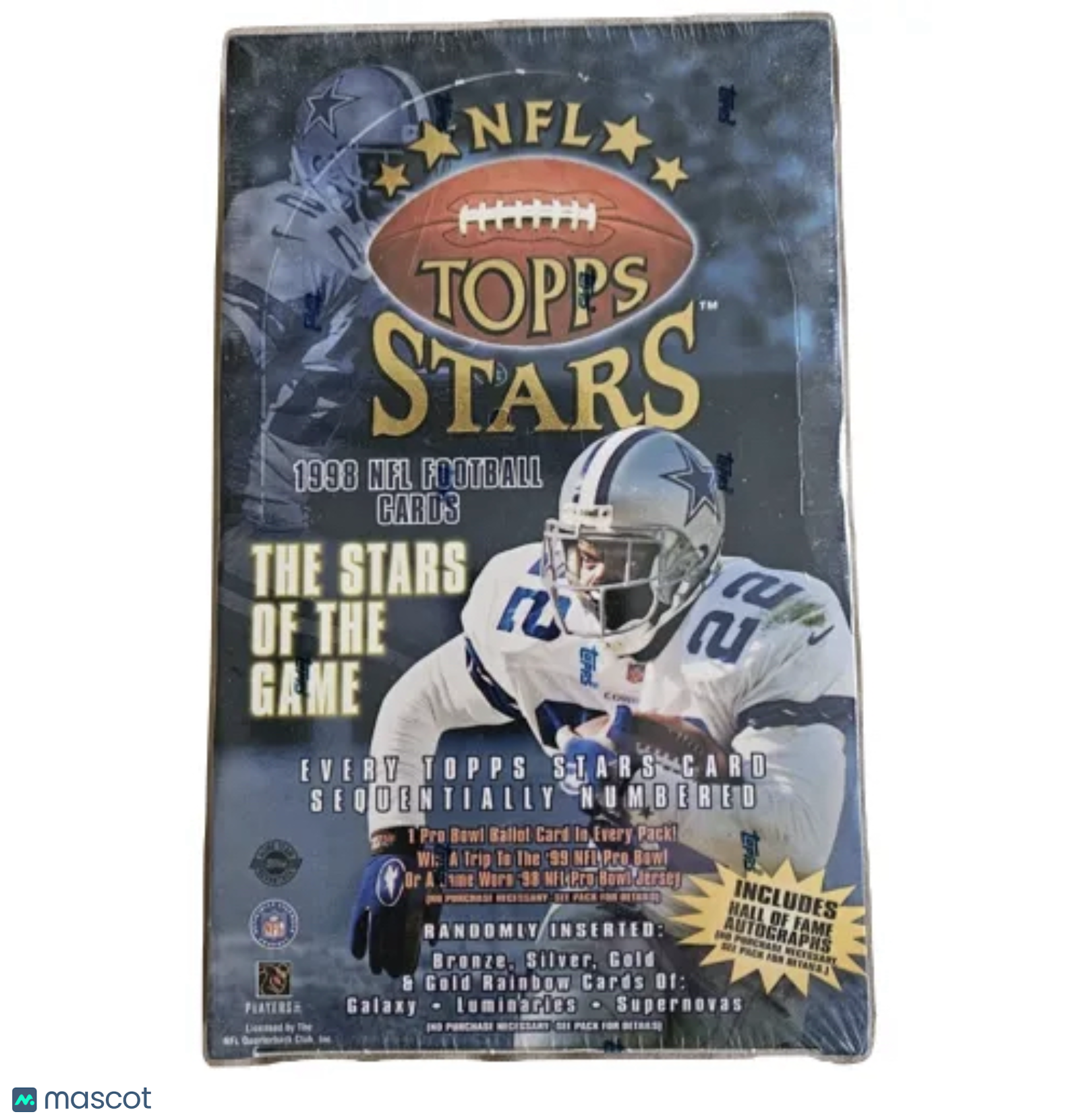 8a740499-eaac-4bf4-84d4-fbee42ef15f4-watermark-raw-V2 1998 Topps Stars Football Hobby Box - Image 1