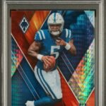 Anthony Richardson 2023 Panini Phoenix Fire Burst Rookie Card /340 PSA 9 Mint