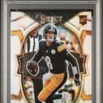 Kenny Pickett 2022 Panini Select Silver Prizm Rookie Card #64 PSA 10 Gem Mint