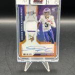 Jordan Addison 2023 Panini Contenders Optic Rookie Patch Auto /25 #RPA-JA