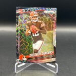 Shedeur Sanders 2025 Panini Prizm Lazer Rookie Card