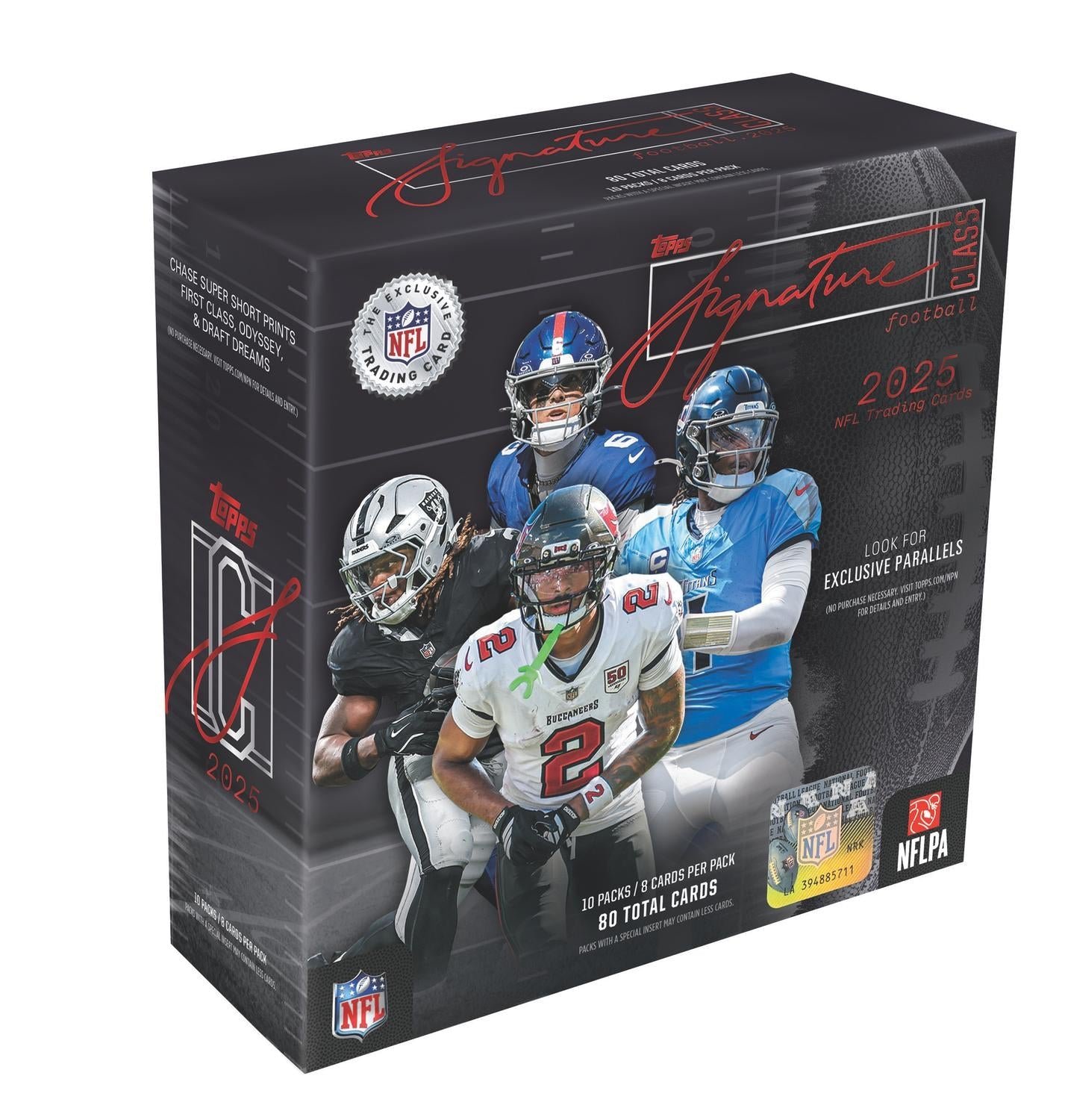 A60F114E-888C-4822-84CD-521BDC935227 2025 Topps Signature Class Football Mega Box - Image 1