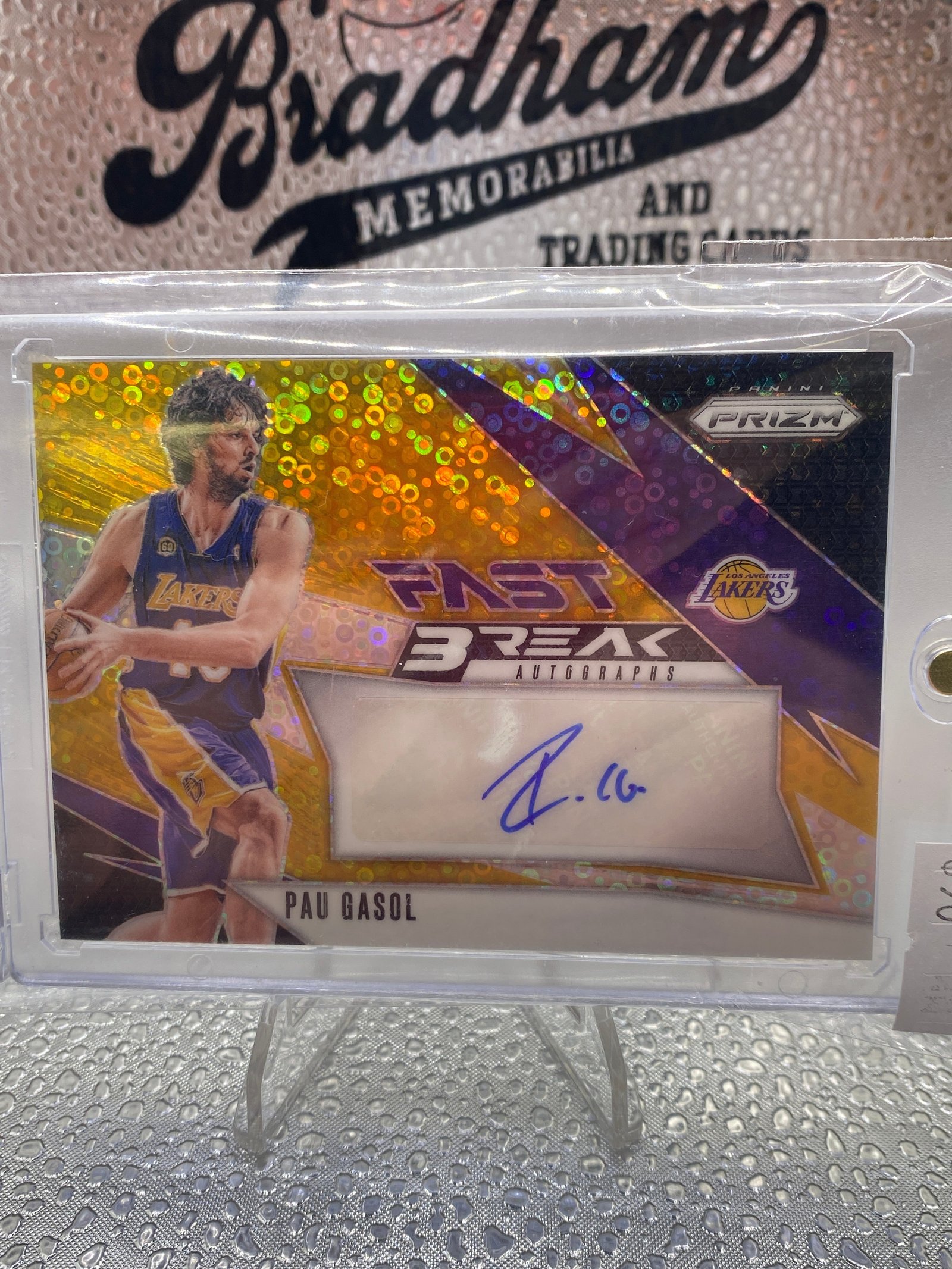 AA2ECF84-2BD8-4CF8-A80C-9426CE292D96 Pau Gasol Prizim Fast Break Auto /10 - Image 1