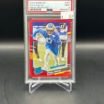 Puka Nacua 2023 Donruss Press Proof Red Rated Rookie #357 PSA 9