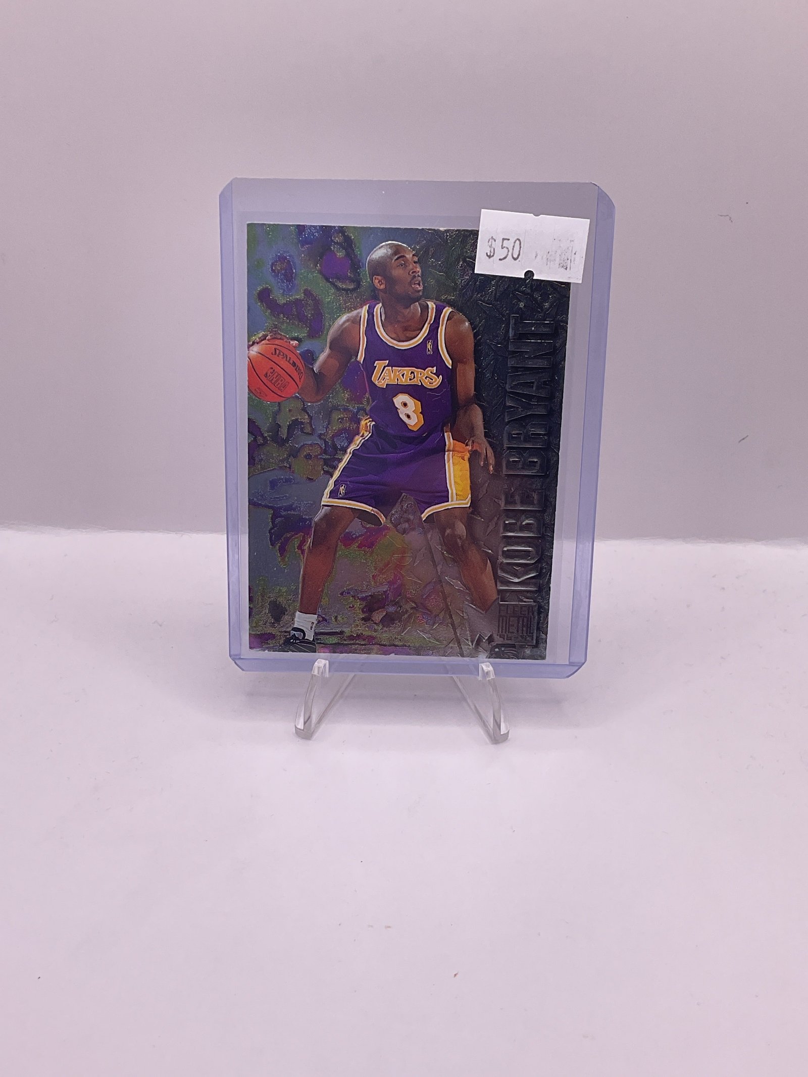 AC98642C-8639-47CB-B65F-EEF7777D20BA 1997 Fleer Metal Kobe Bryant #181 - Image 1