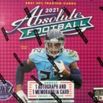 2021 Panini ABSOLUTE Series Football MEGA Box with 1 Autographed and 1 Memorabilia Card