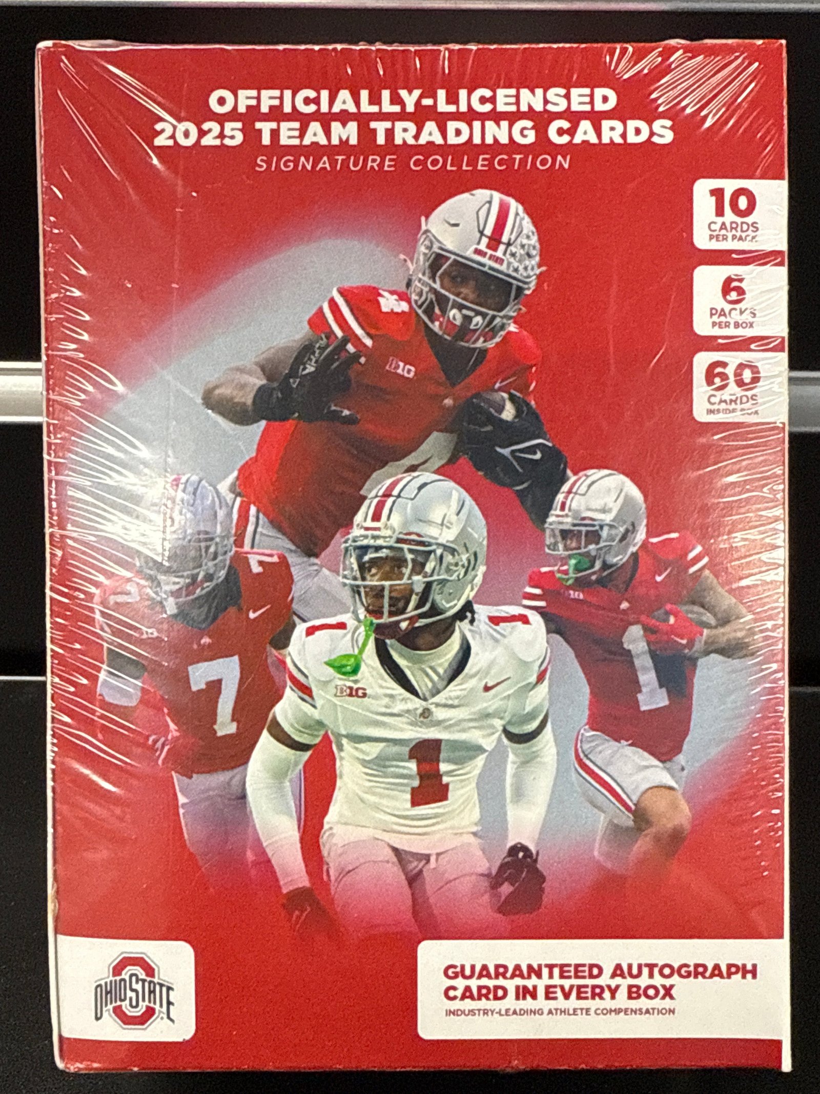 B91951B9-38D5-4574-9DAE-4D4F164F829B 2025 ONIT Football Signature Series Ohio State Platinum Box - Image 1