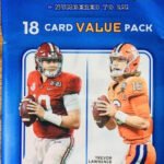 2021 Panini Contenders Collegiate Draft Picks Football Factory Sealed Fat Pack of 18 Cards