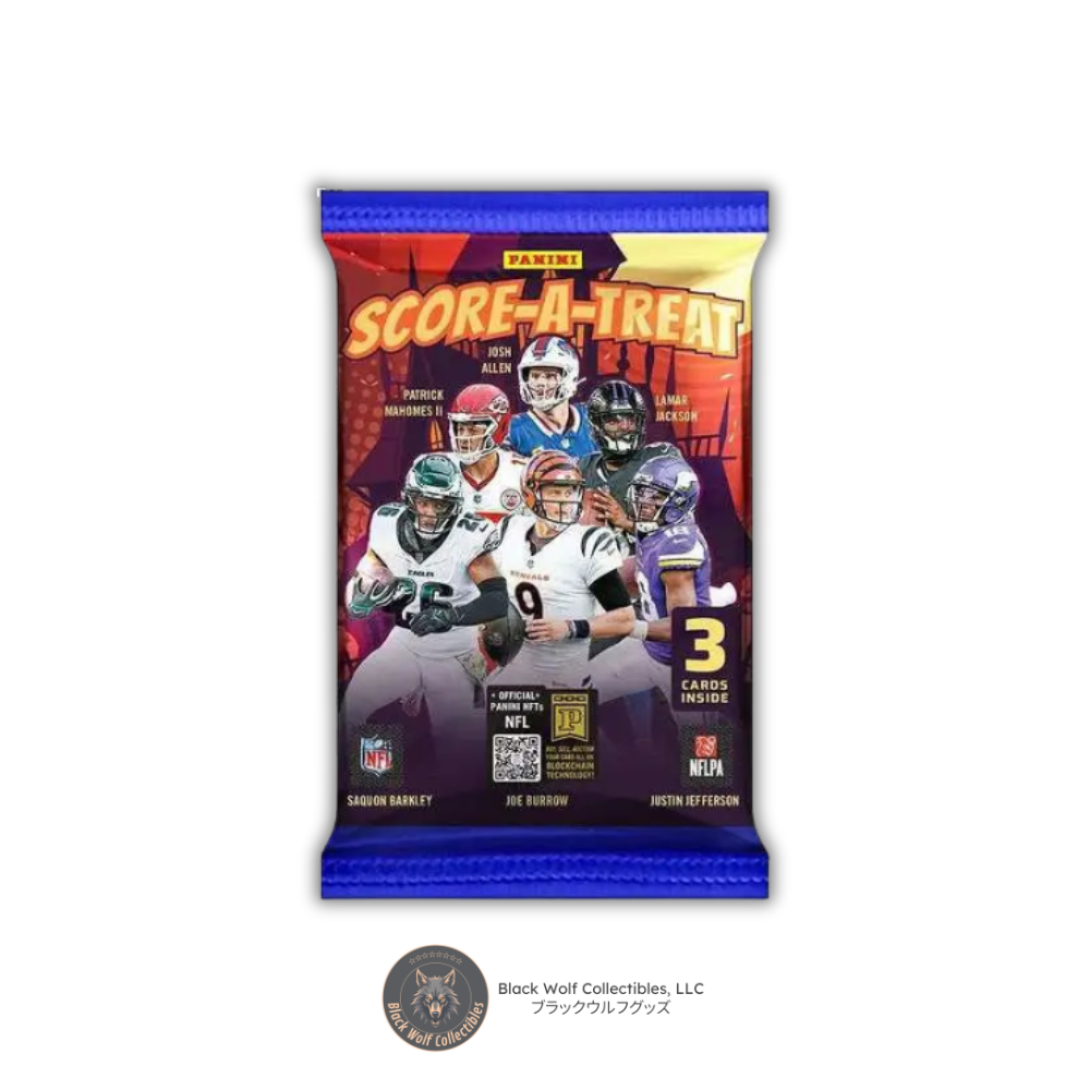 2025 Panini Score-A-Treat Halloween Football: Booster Pack - Image 1
