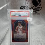 2022 Panini Prizm Cade Cunningham Signatures Choice PSA 9