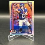 Jaxson Dart 2025 Topps Chrome Refractor #306