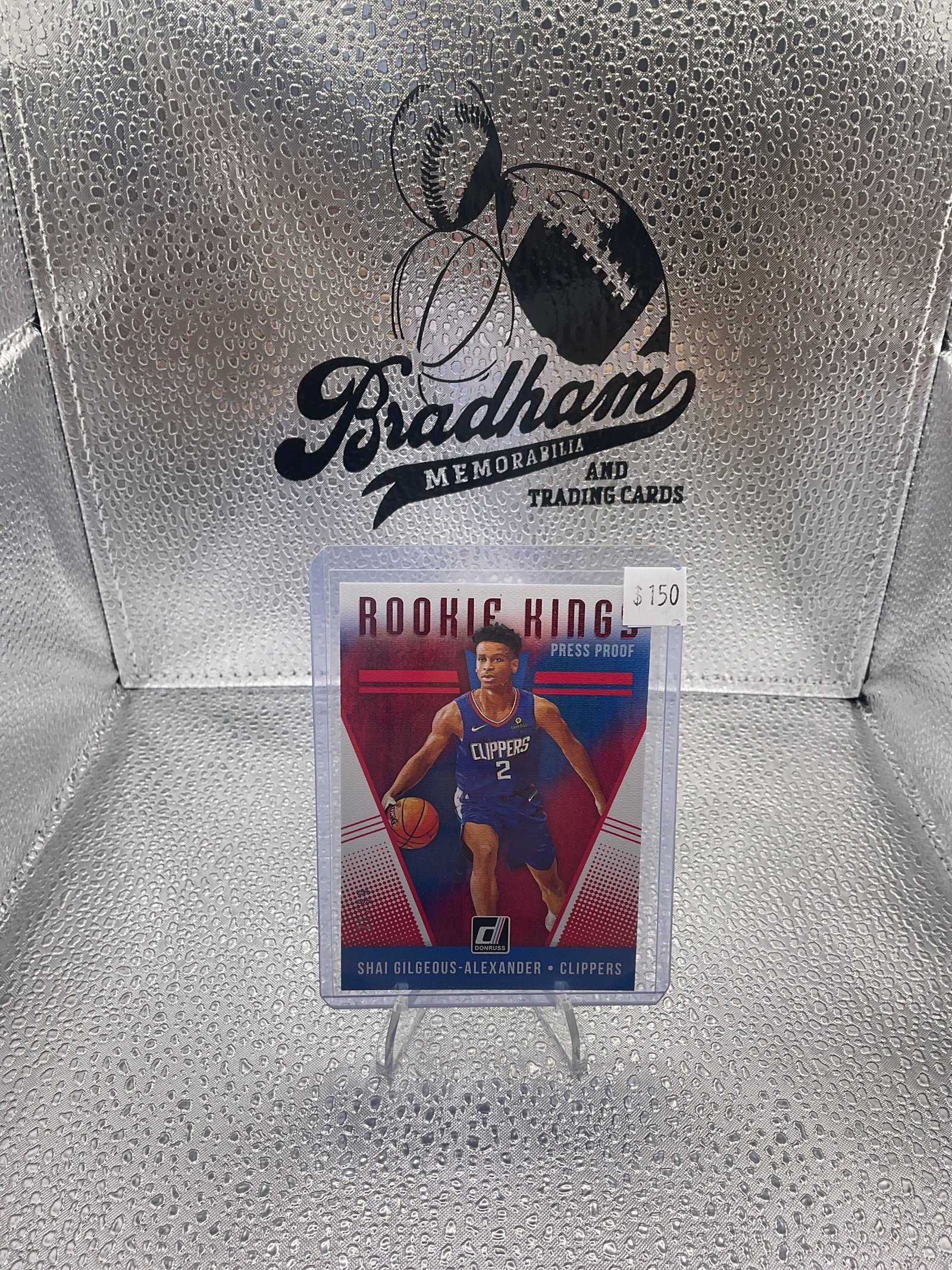 FA030412-3B76-4C66-A0EE-4CF8A37A8473 Shai Gilgeous-Alexander Rookie Kings 2018 Donruss - Image 1