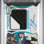 2021 CERTIFIED TREVOR LAWRENCE SIGNATURE PATCH RC #201 PSA 10 AUTO 10