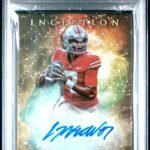 CJ Stroud 2022 Bowman U Inception Primordial Gold Foil Auto #31/50 PSA 10 Gem Mint
