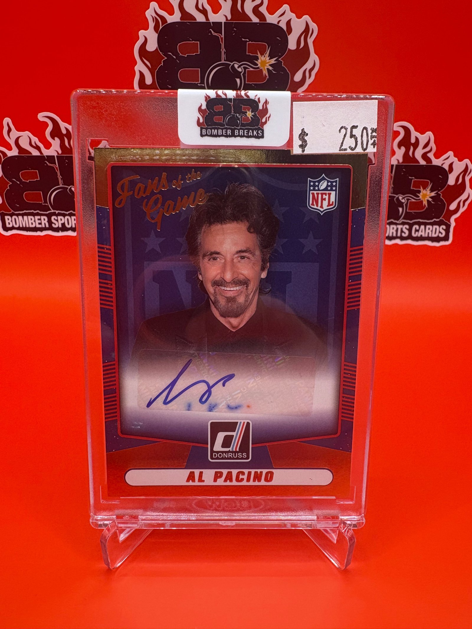 IMG-5094 2016 Donruss Football Al Pacino Autograph Fans of the Game - Image 1