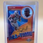 Frank Gore 2023 Contenders Optic Blue Autograph #/25