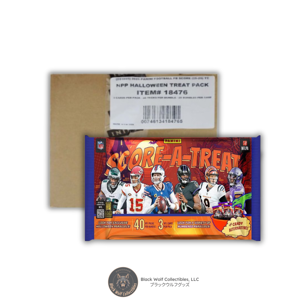 IMG-7693 2025 Panini Score Football Halloween Treat 40-Pack 20-Box Case - Image 1