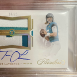 2021 Flawless Rookie Dual Patch Autographs Trevor Lawrence /25 BGS 9.5/10 Auto