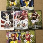 2018 LEAF NFL DRAFT Football Series Complete Mint 99 Card Master Set with Inserts including Multiple Cards of the Top Prospects Baker Mayfield, Sam Darnold, Josh Allen and many more