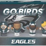 Fisher Price Little People Collector Philadelphia Eagles NFL 4-Pack Figure Set Jalen Hurts