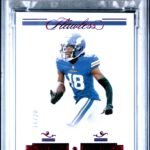 Justin Jefferson 2021 Panini Flawless Ruby #16/20 PSA 8 Nm-Mint
