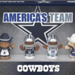 Fisher Price Little People Collector Dallas Cowboys NFL 4-Pack Figure Set