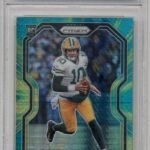 Jordan Love 2020 Panini Prizm #383 RC Hyper Prizm #85/175 PSA 9 Mint