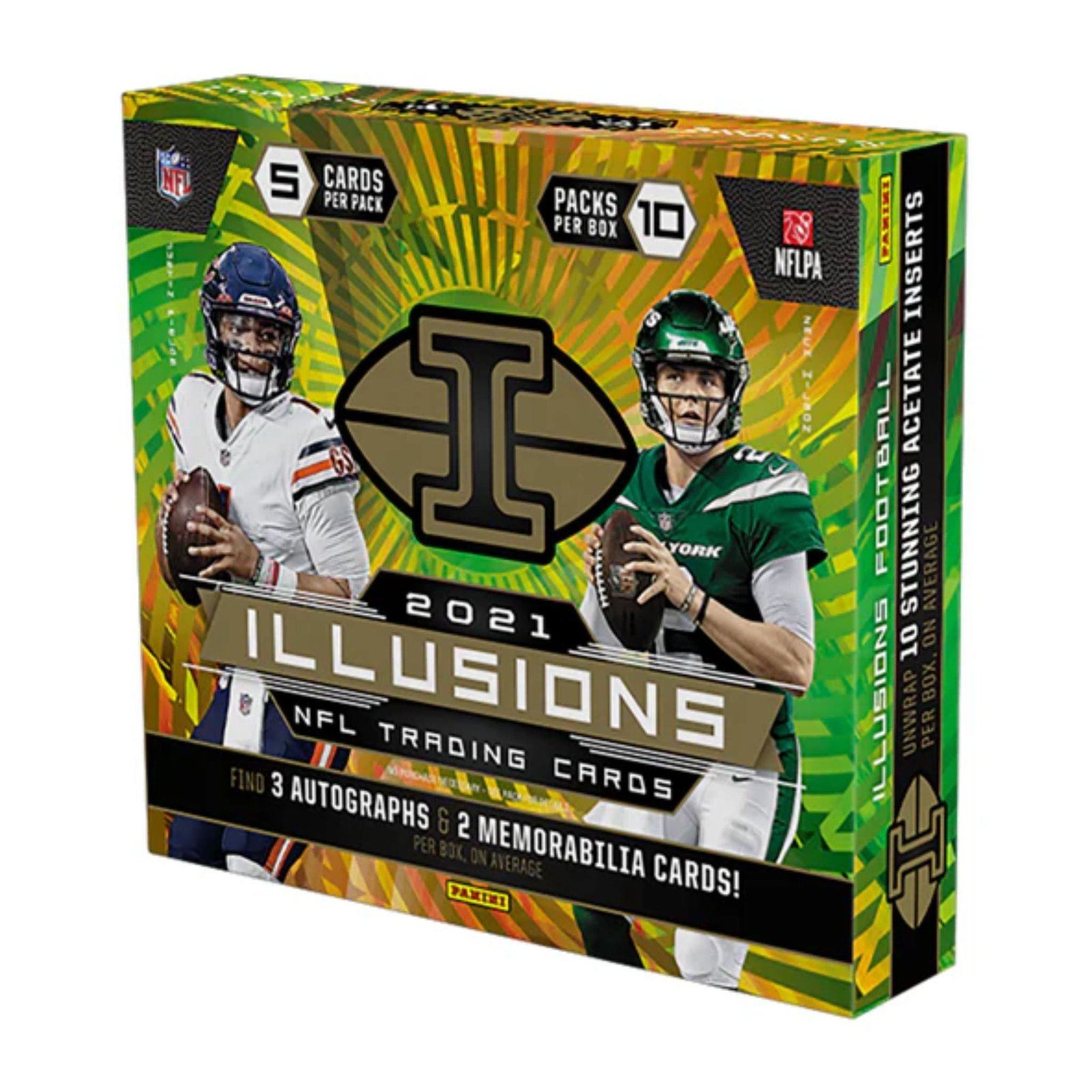 NewProductImage-2024-09-04T125928.811 2021 Panini Illusions Football Hobby Box - Image 1