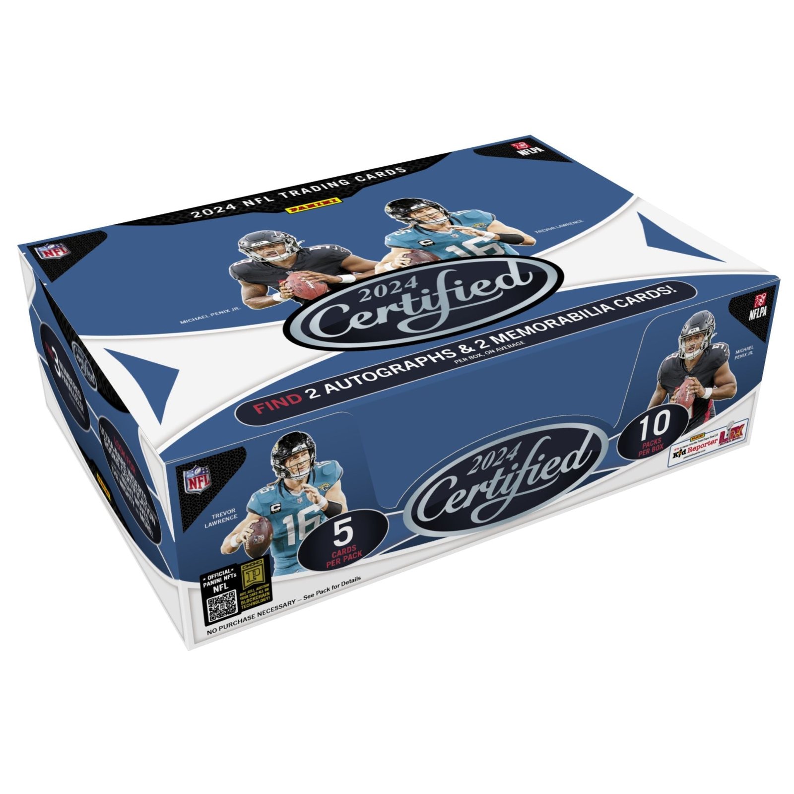NewProductImage-2024-10-04T123340.453 2024 Panini Certified Football Hobby Box - Image 1