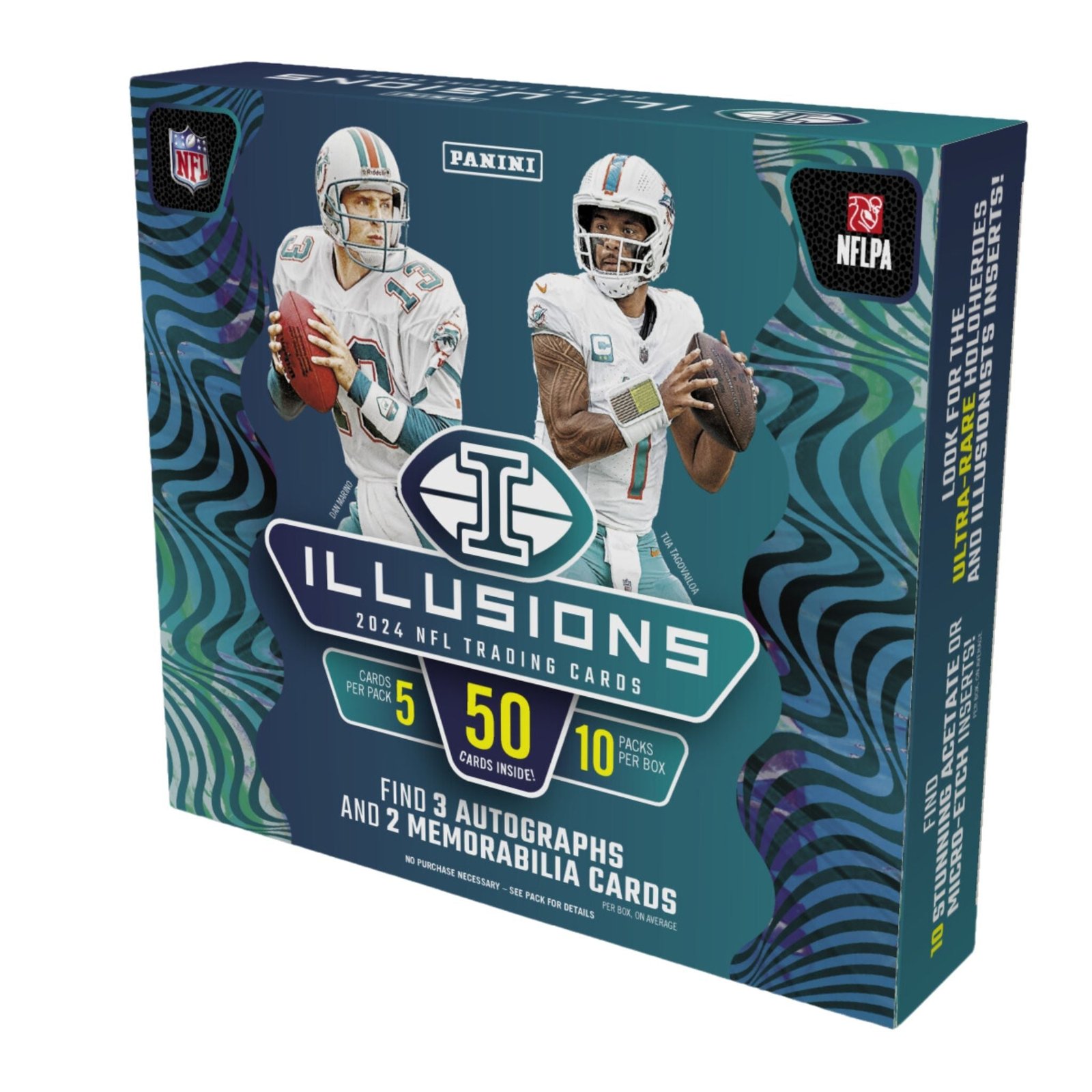 NewProductImage-2025-01-08T092446.809 2024 Panini Illusions Football Hobby Box - Image 1