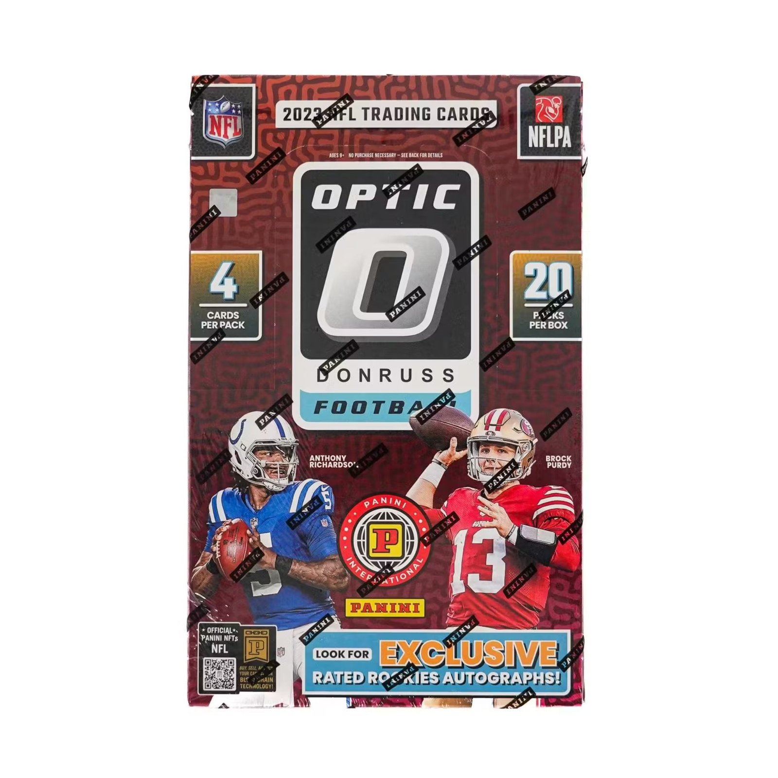 NewProductImageGH_31_3f8766b0-1120-4c1a-a5ef-100e7695d371 2023 Panini Donruss Optic Football International Box - Image 1
