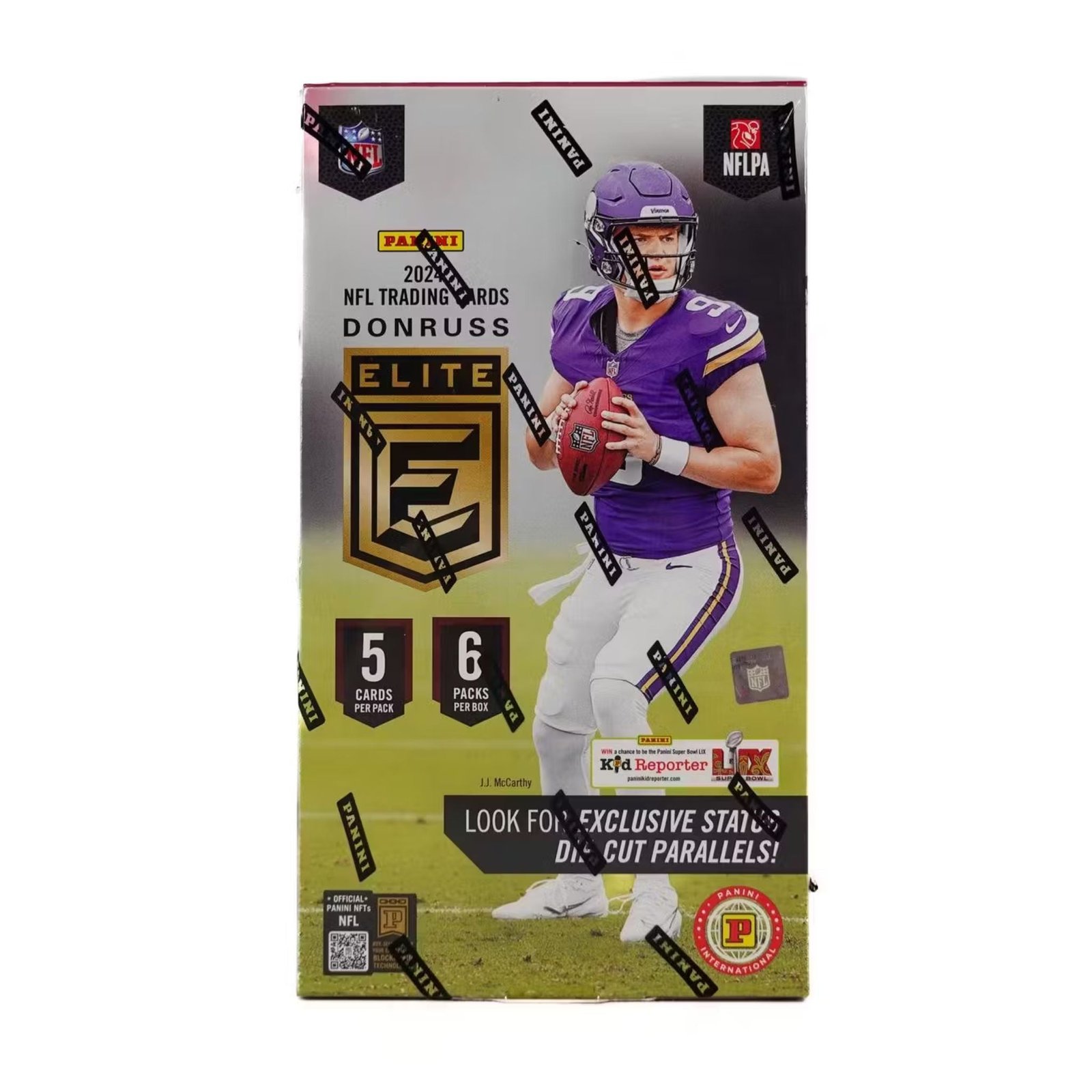 NewProductImageGH_32_13332f8a-f6e3-40fe-8356-24e1828e5c92 2024 Panini Donruss Elite Football International Box - Image 1