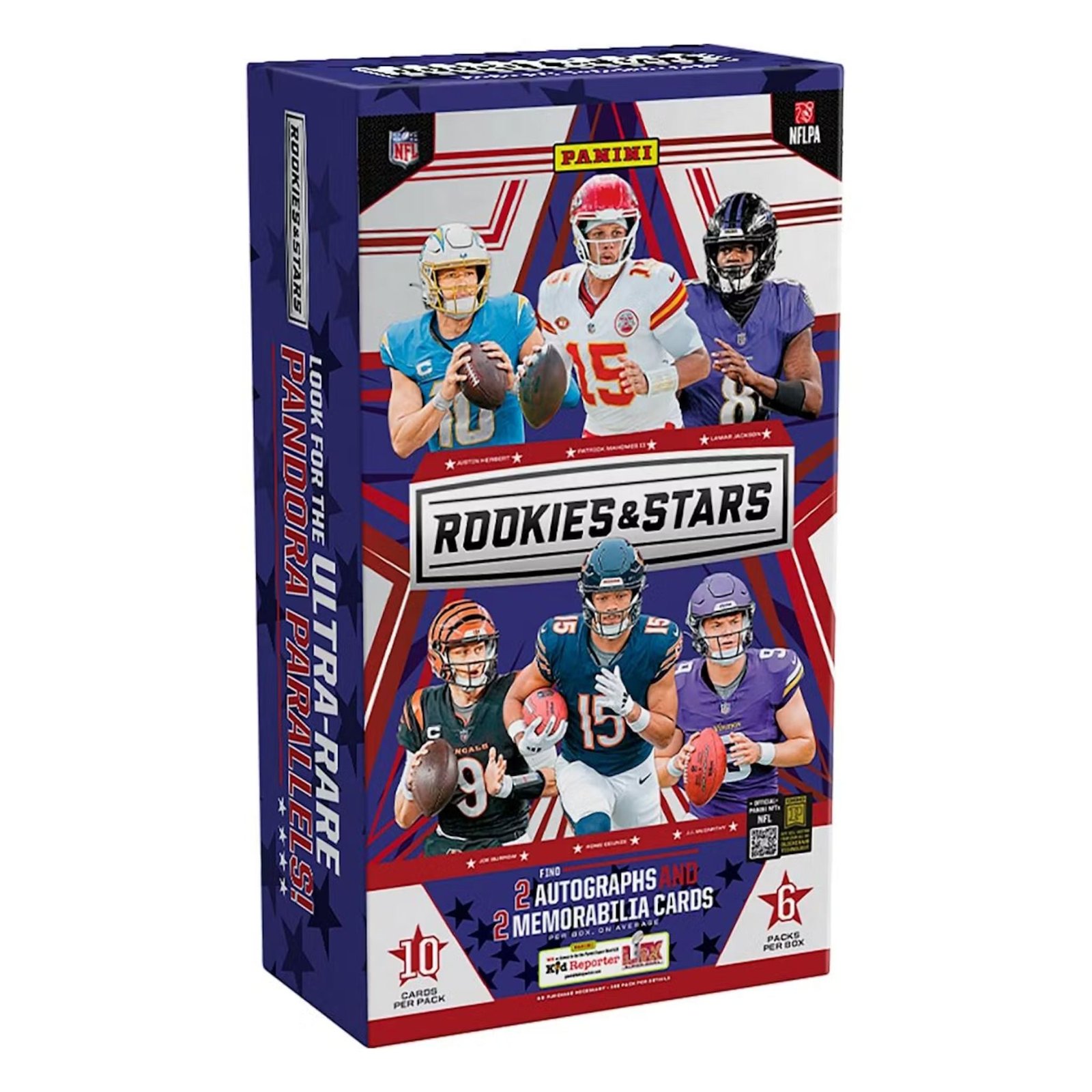 NewProductImageGH_68 2024 Panni Rookies & Stars Football Hobby Box - Image 1