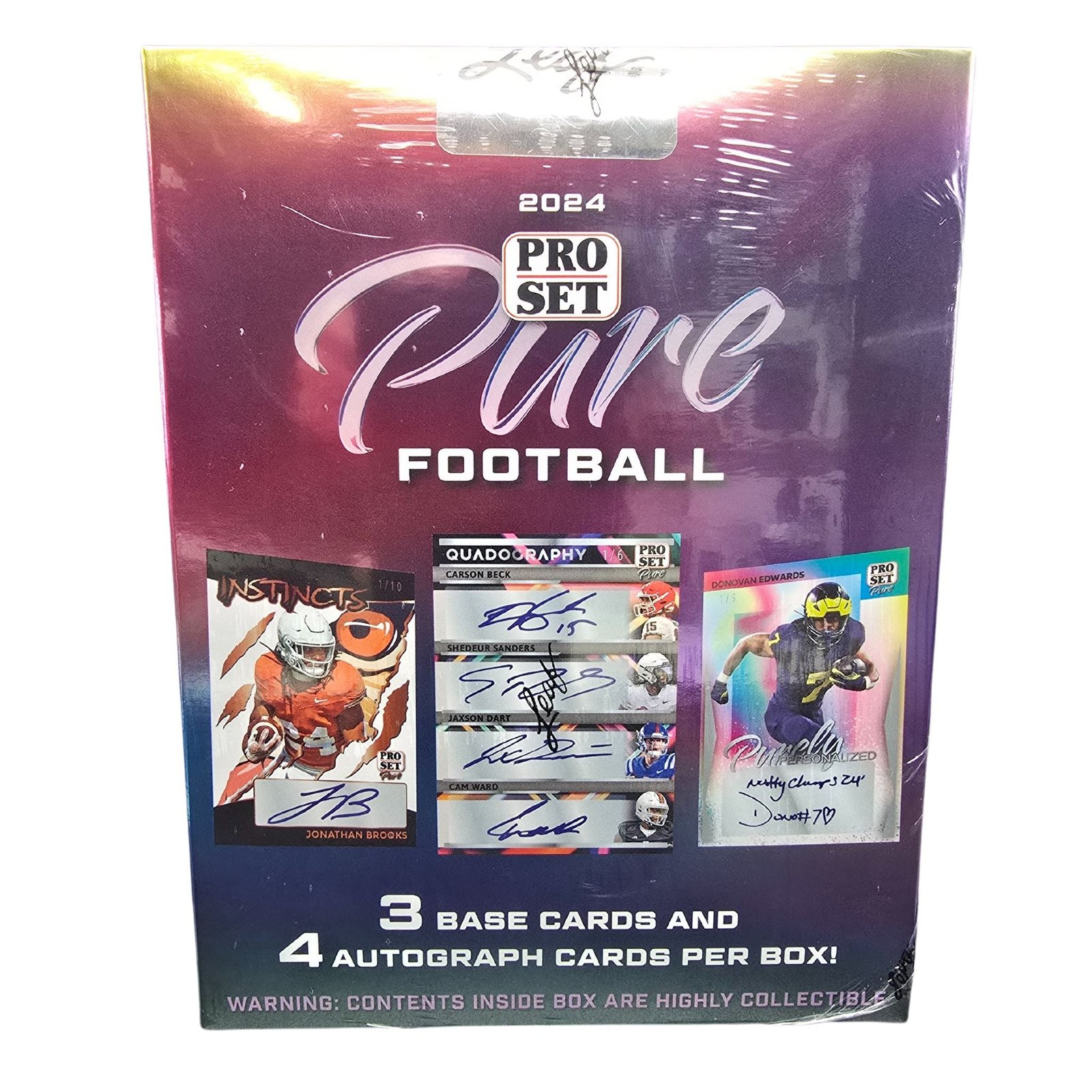 NewProductImage_17_93d8a379-48ca-43a5-953a-a3cf007c7e45 2024 Leaf Pro Set Pure Football Hobby Box - Image 1