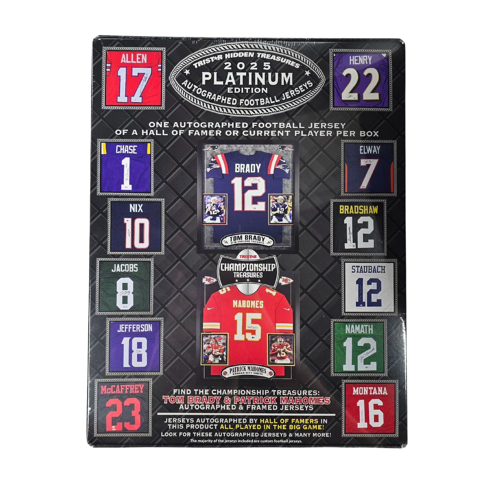 NewProductImage_18_767a5b27-9f06-46f8-9d8f-2972bd379847 2025 TriStar Platinum Edition Autographed Football Jersey Box - Image 1