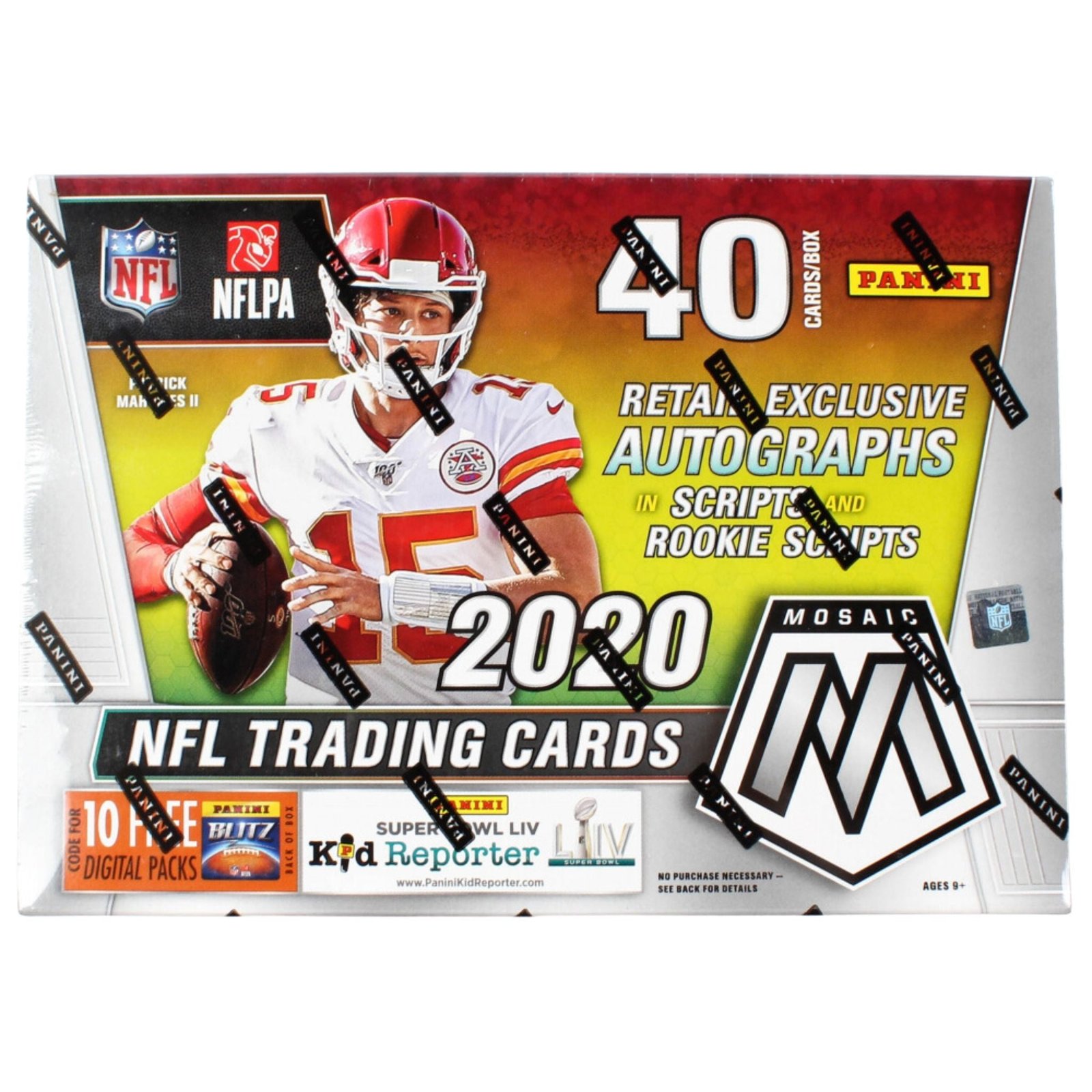 NewProductImage_20_90442d1e-c0fc-4b98-a588-0875382b03ba 2020 Panini Mosaic Football Mega Box - Image 1